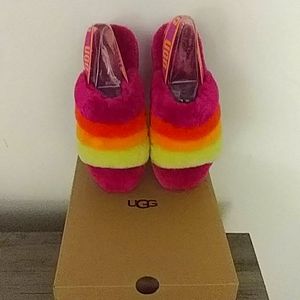 Ugg-Slippers-Size 8.0